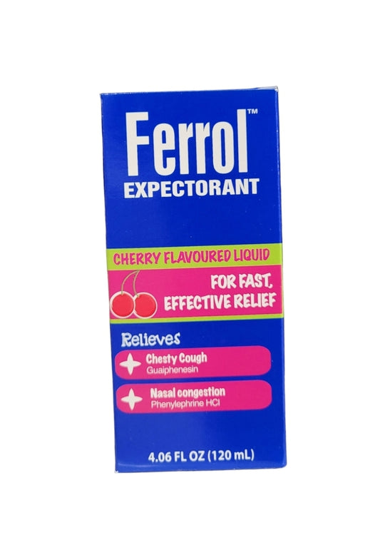 Ferrol Expectorant Cherry Flavoured 120mL