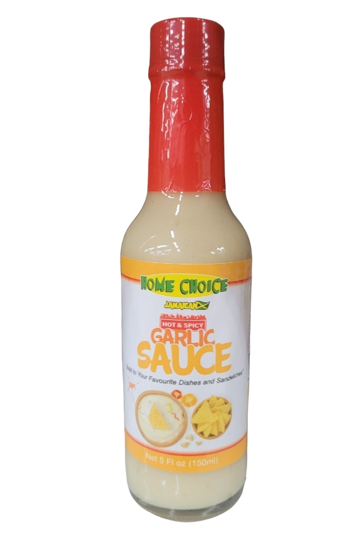 Garlic Sauce - Hot n Spicy- Home Choice 150mL