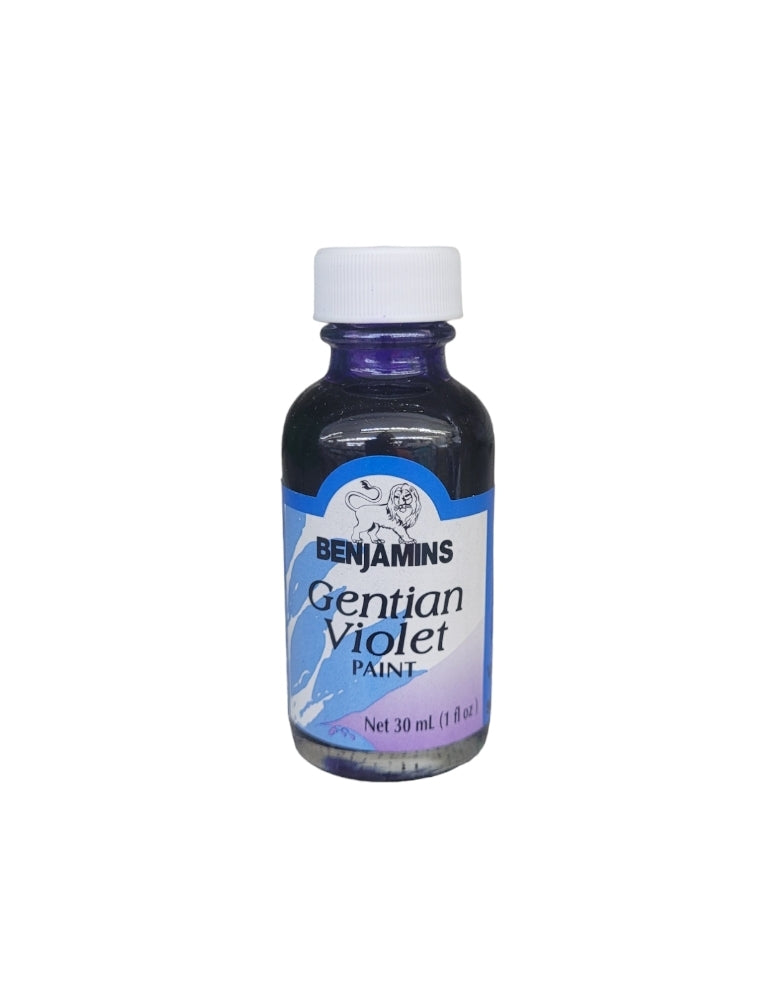 Gentian Violet Paint - Benjamin's  - 30mL