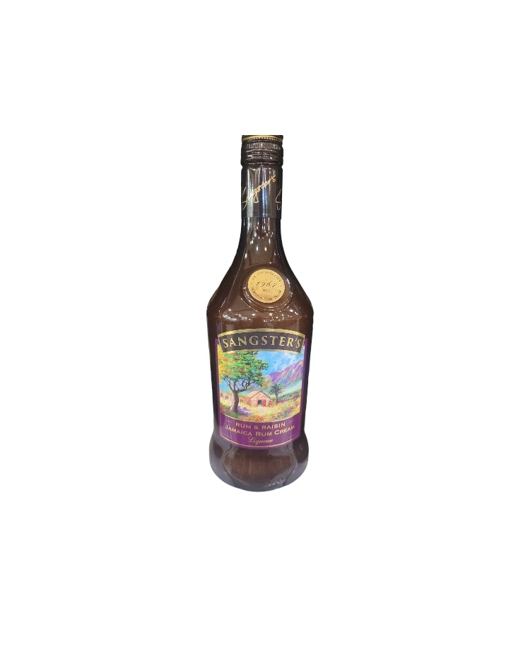 Sangster's Rum Cream- Rum & Raisin - 750mL