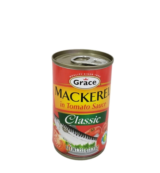 Tin Mackerel Grace 155g (pk2)
