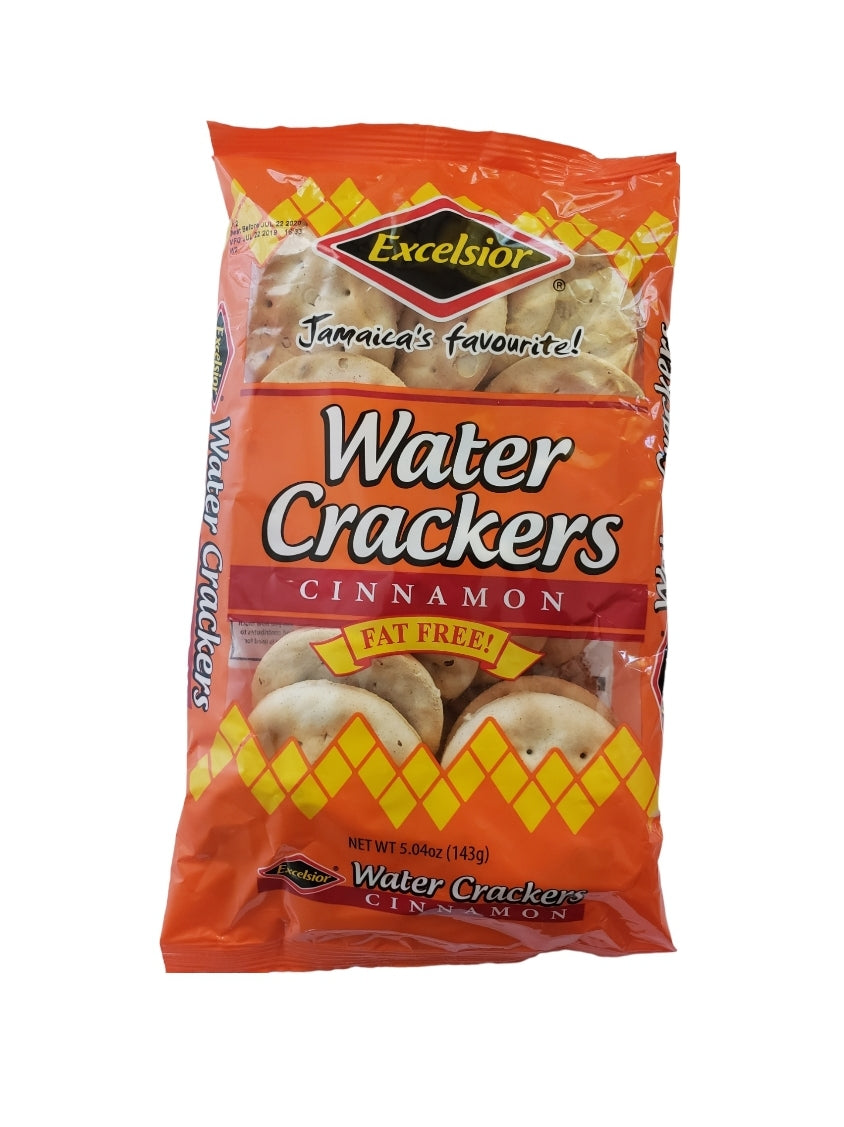 Water Crackers Cinnamon - Excelsior 143g