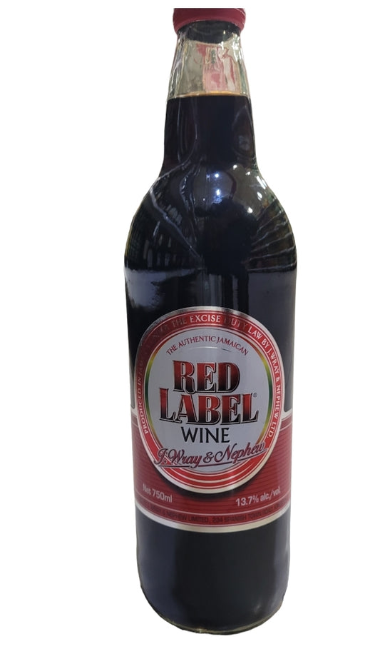 Red Label Wine - Wray & Nephew 750mL
