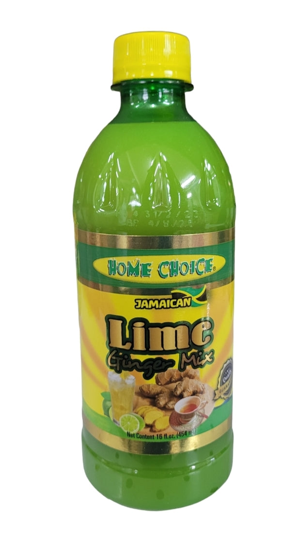 Lime & Ginger Mix - Home Choice 16 fl.oz