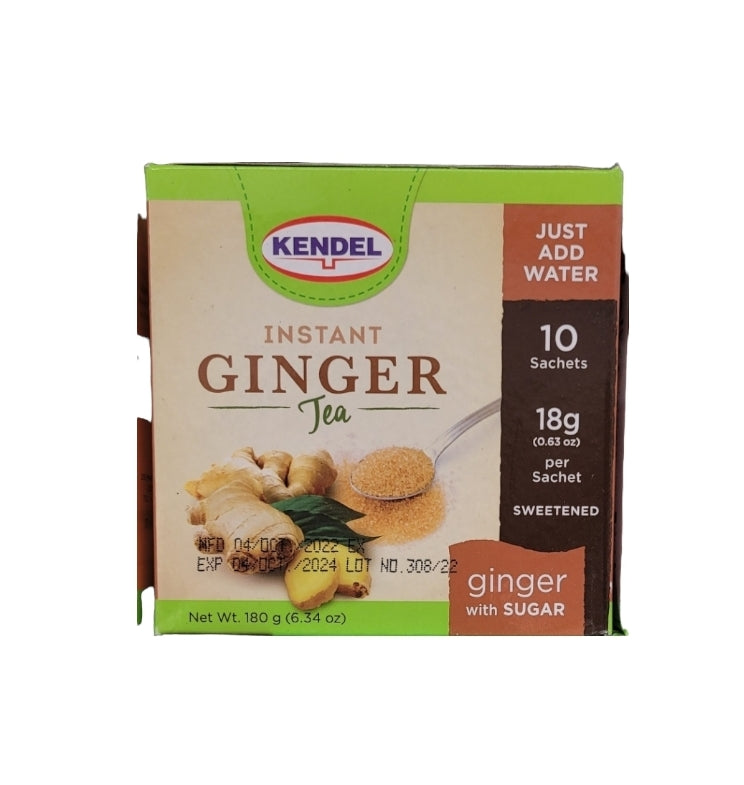 Tea- Instant Ginger Tea - Sugar - Kendel - 180g