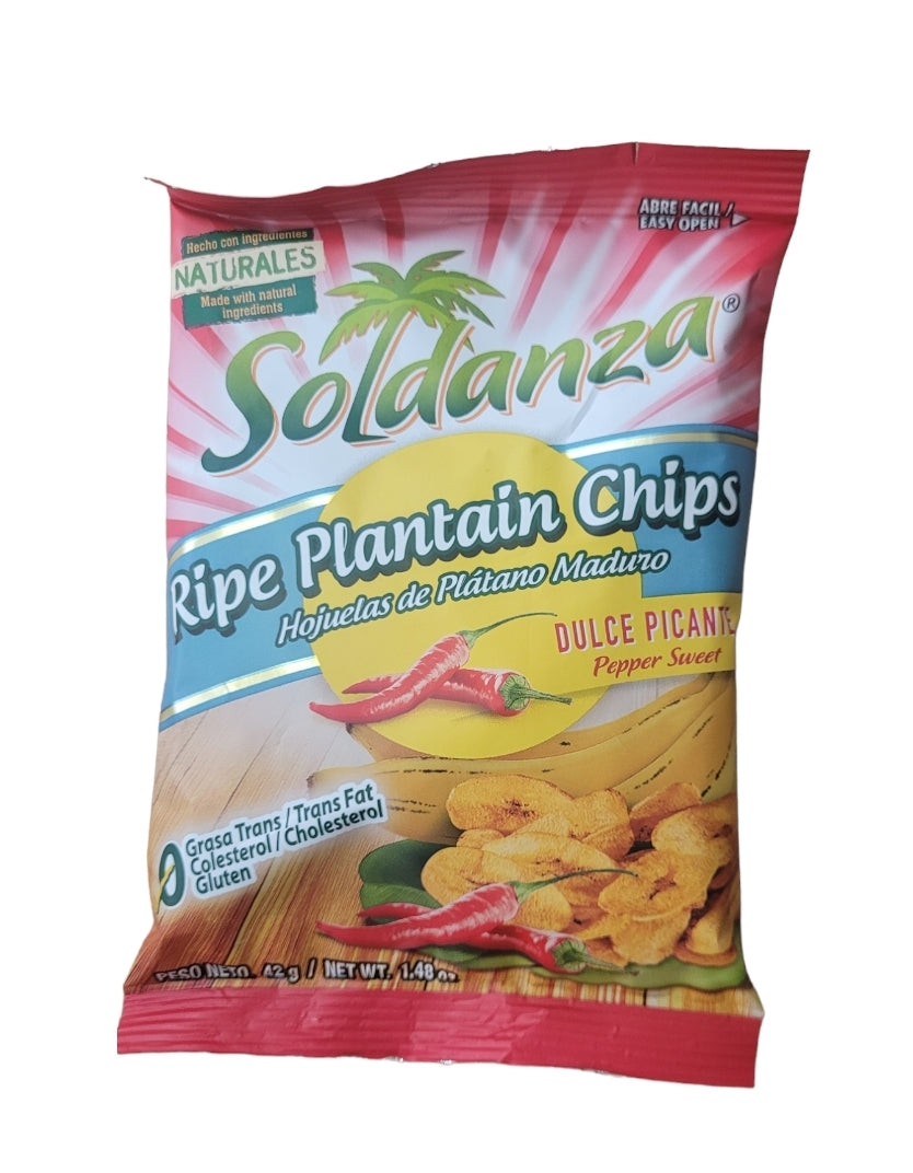 Soldanza Ripe Plantain Pepper Sweet 48g (pk2)