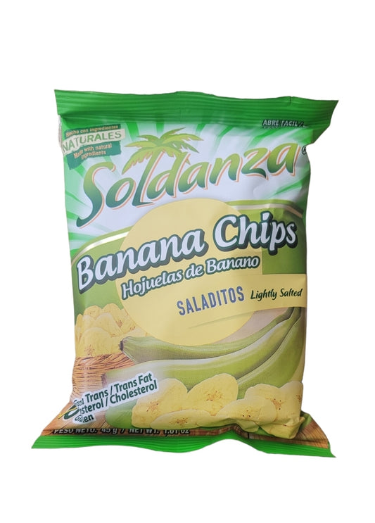 Soldanza Banana Chips (pk2) 45g